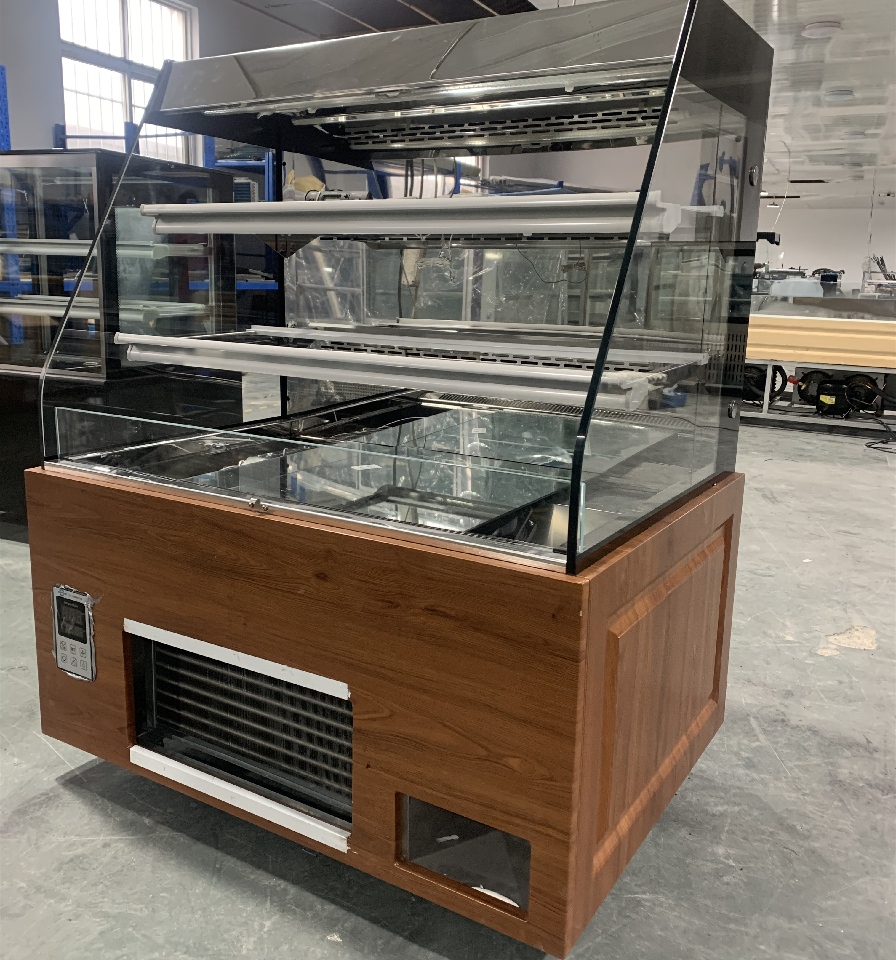 Pasteles Pasteles Enfriador Escaparate Precio Nevera