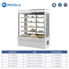 Refrigerador del equipo del escaparate del gabinete de exhibición de la panadería de 5 capas