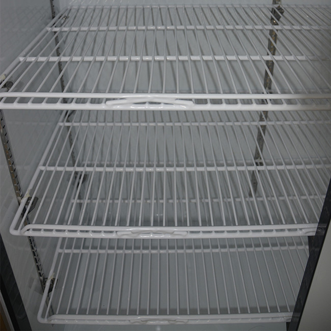 Comercial 1000L ventilador refrigeración vertical vertical 3 puertas congelador