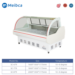 Deli Butcher Equipment Meat Display Chiller