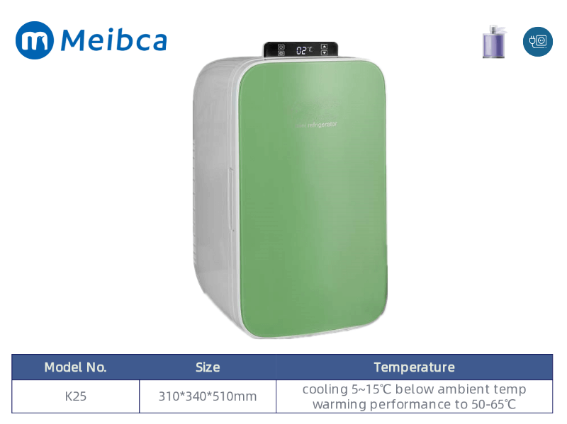 DC 12V Coche Mini Maquillaje port&aacute;til Desk Care Desk Frigor&iacute;fico refrigerador