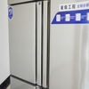 Congelador de cocina de acero inoxidable de 4 puertas