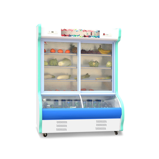 Vegetable Display Storage Cooler Comercial a la venta