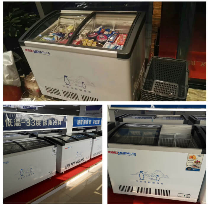 Comercial Ches Congelador Con Cerradura Para Apartamento