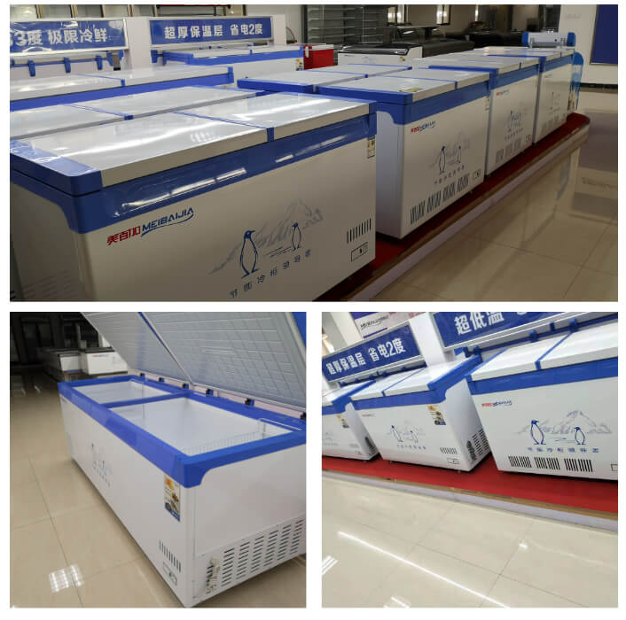 Congelador comercial tipo congelador profundo energ&eacute;ticamente eficiente